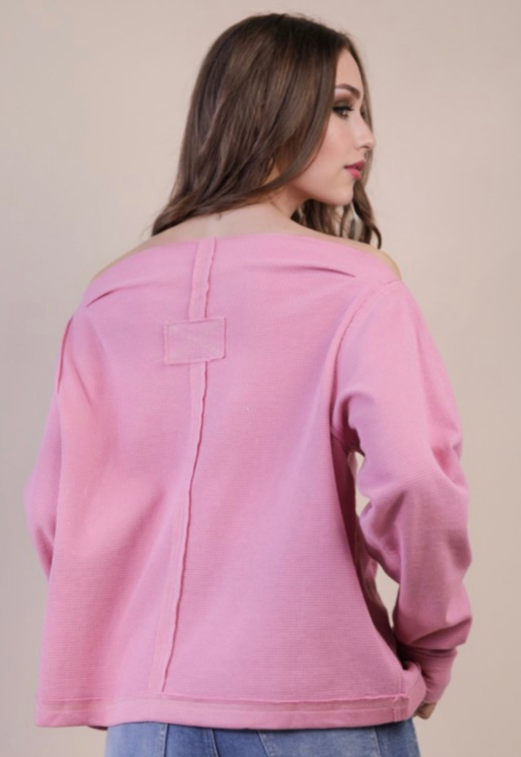 Boat Neck Solid Casual Knit Top