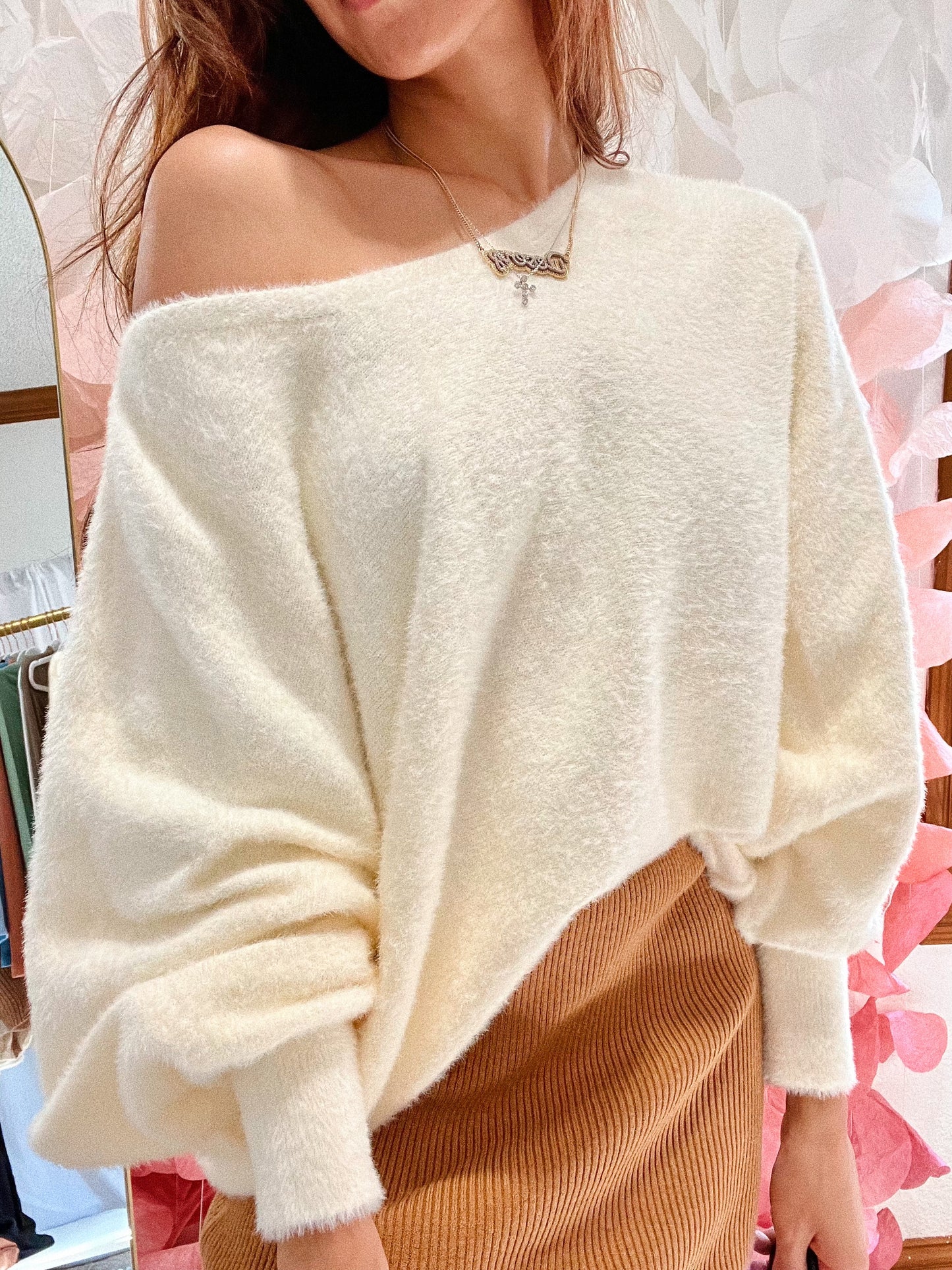 Whip Cream Knit Sweater