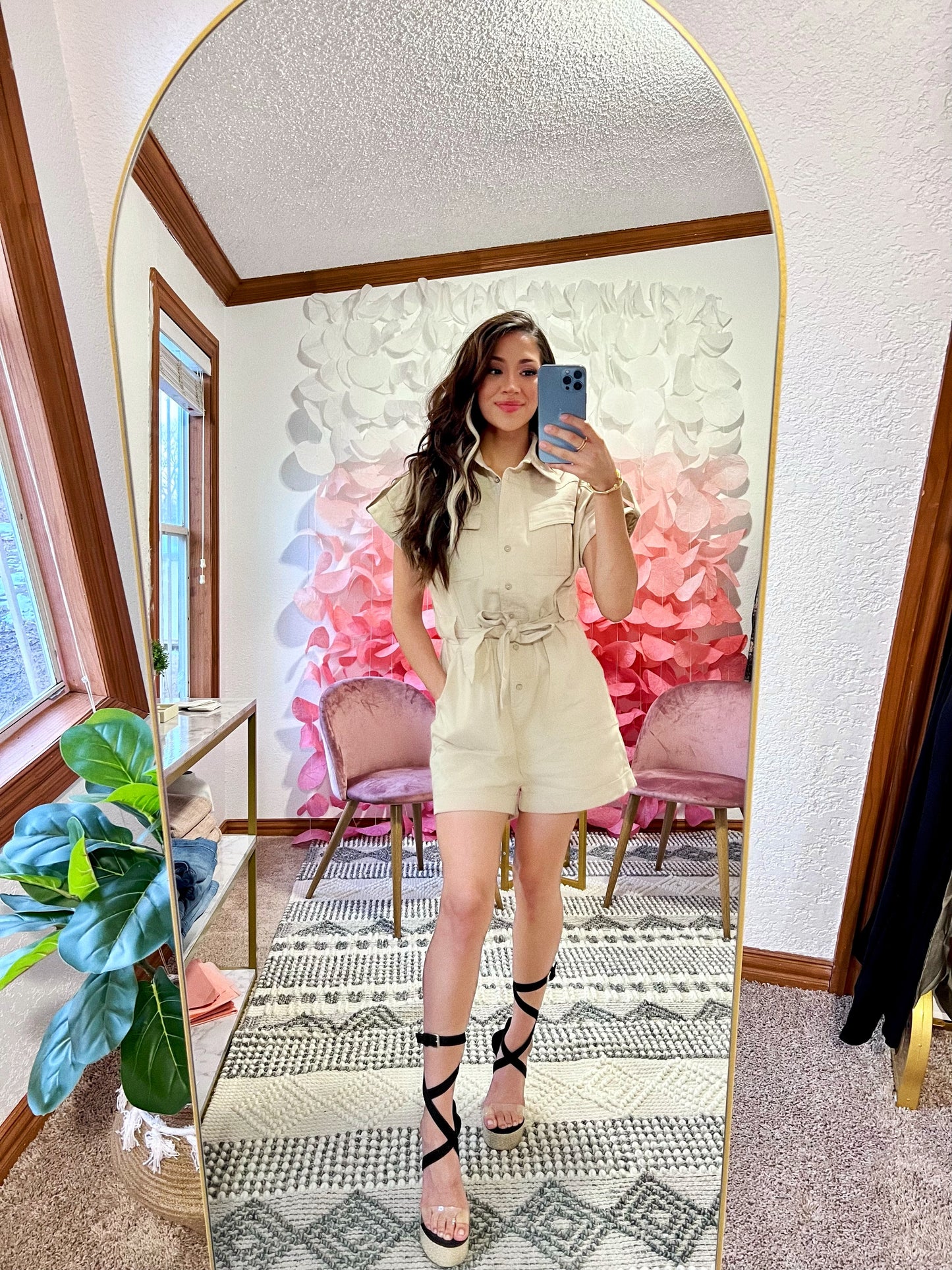Woven Romper